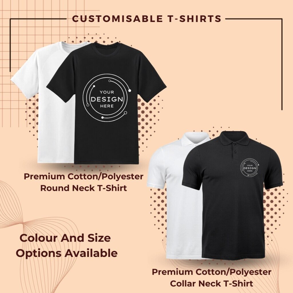 Custom printed t-shirts